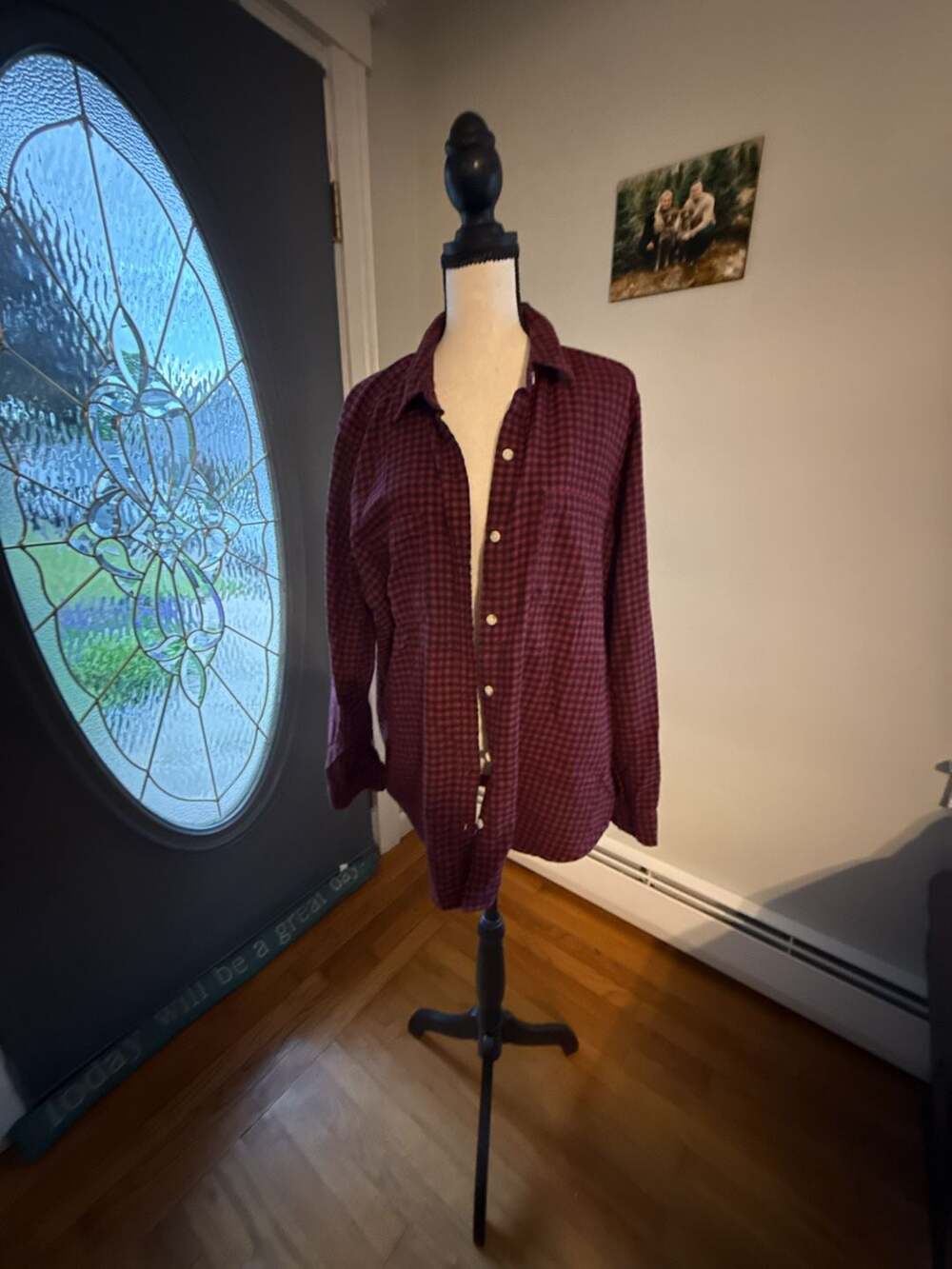 Mossimo Supply Co. Boyfriend Fit Plaid Flannel Shirt XXL